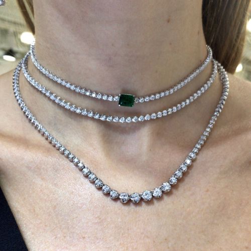 Eternally One Ruby Diamond Choker Necklace