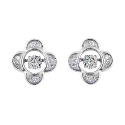 14k Diamond Stud Earring
