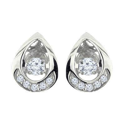 14k Diamond Stud Earring