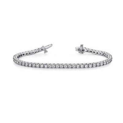 14k Diamond Tennis Bracelet