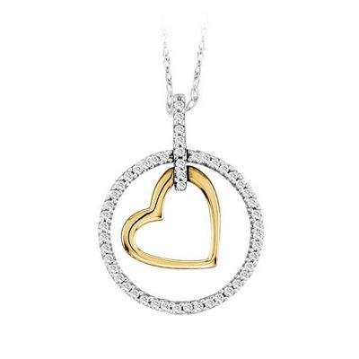 Diamond Heart Pendant
