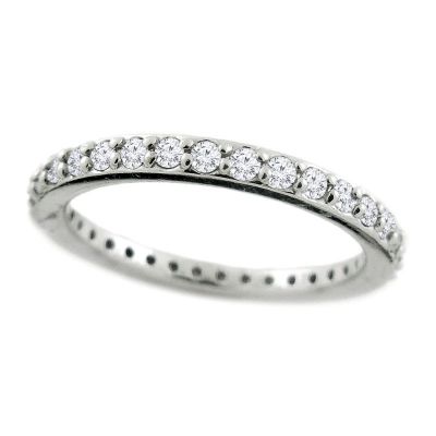 14k Diamond Stackable Ring