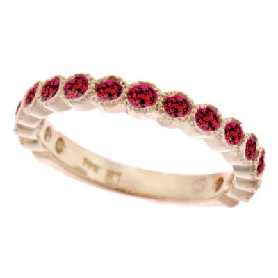 14k Ruby Stackable Ring