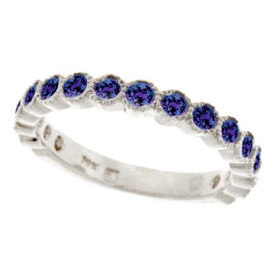 14k Sapphire Stackable Ring