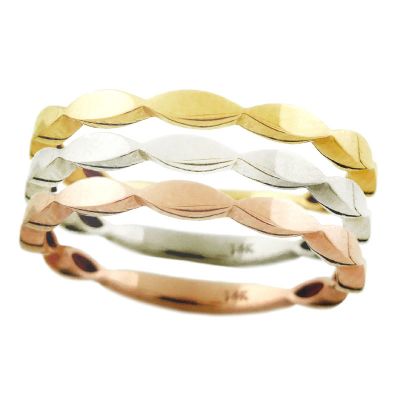 14k Stackable Ring