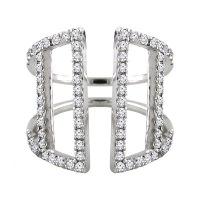 14k Diamond Trend Ring