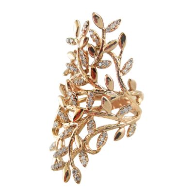 18k .53ctw Diamond Ring