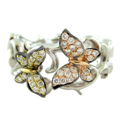 18k .33ctw Diamond Ring