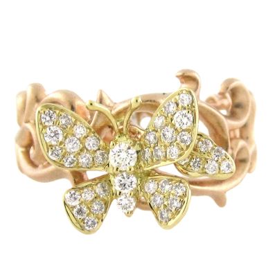 18k .31ctw Diamond Ring