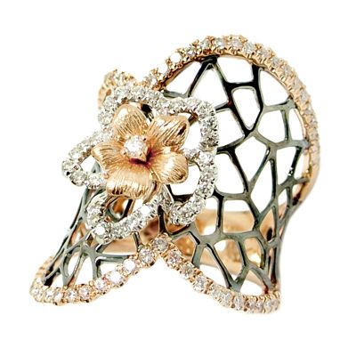 18k .80ctw Diamond Ring