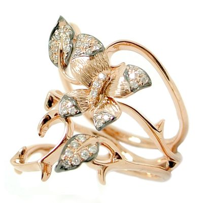 18k .20ctw Diamond Ring