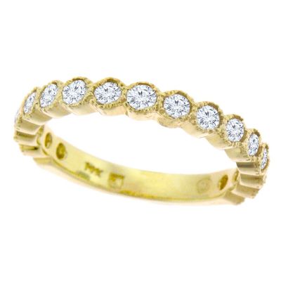 14k Diamond Stackable Ring