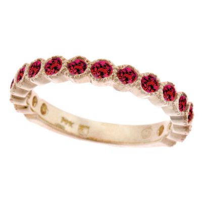 14k Ruby Stackable Ring