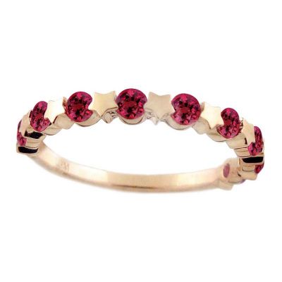 14k Ruby Stackable Ring