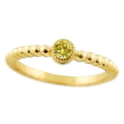 14k Citrine Stackable Ring