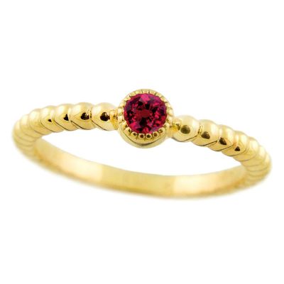 14k Ruby Stackable Ring
