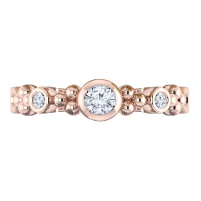 14k 0.36ctw Diamond Stackable Ring