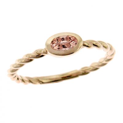 14k Morganite Ring