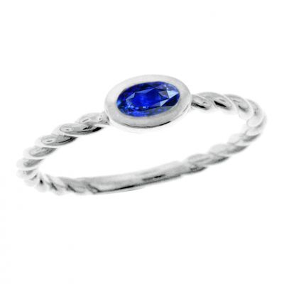 14k Sapphire Ring